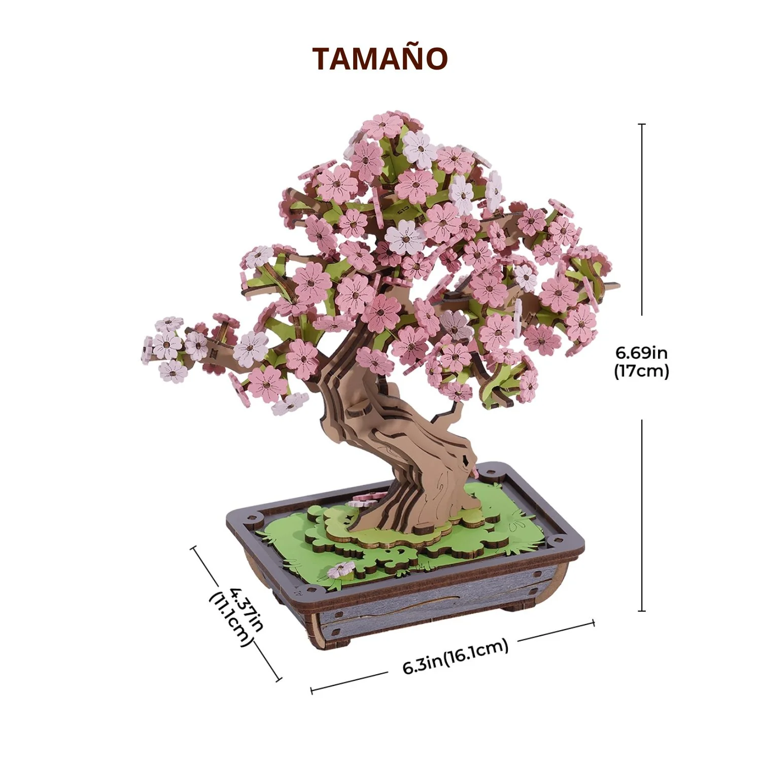 Rolife Classical - Puzzle 3D Sakura Bonsai - Image 3