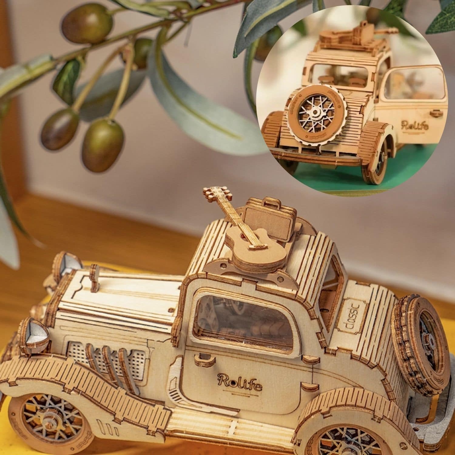 Rolife Classical - Puzzle 3D Vintage Car - Image 4