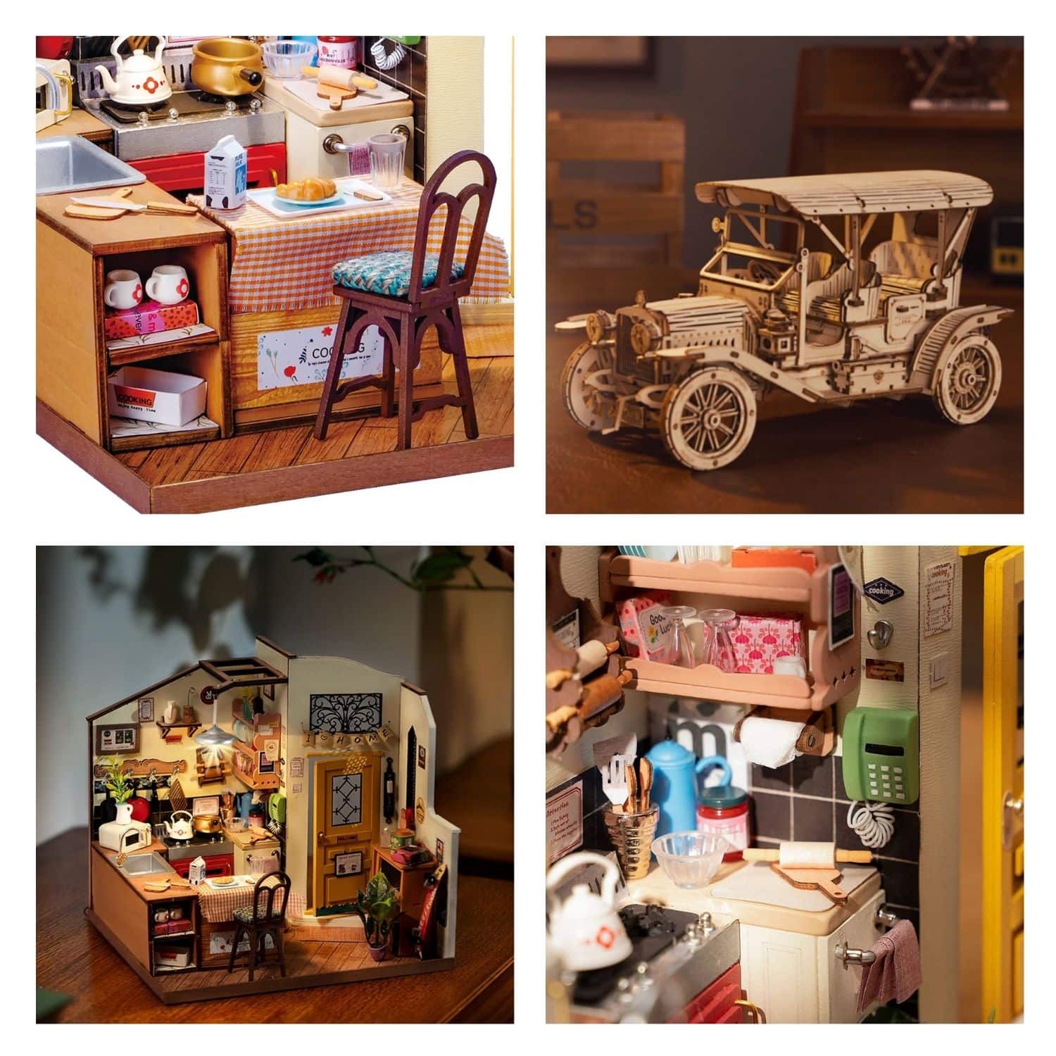 Rolife DIY Mini House - Casas Miniatura Betty's Kitchen - Image 6