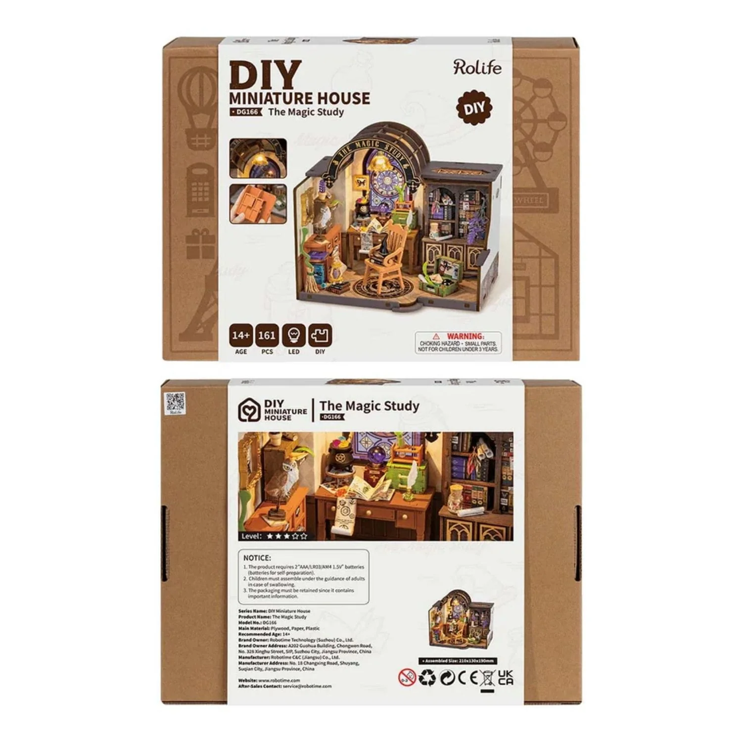 Rolife DIY Mini House - Casas Miniatura The Magic Study - Image 7