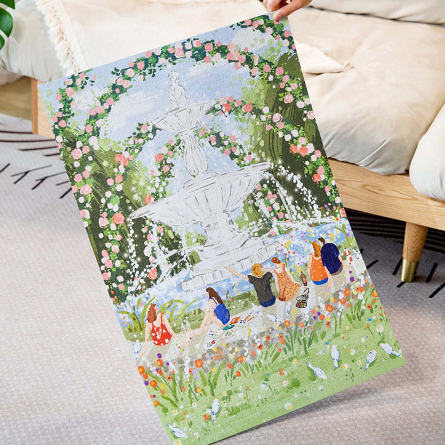 Rolife Joy Piece - Puzzle 1000 Piezas Spring Fountain - Image 4