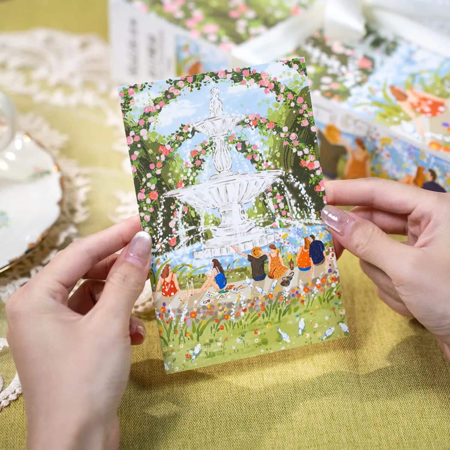 Rolife Joy Piece - Puzzle 1000 Piezas Spring Fountain - Image 7