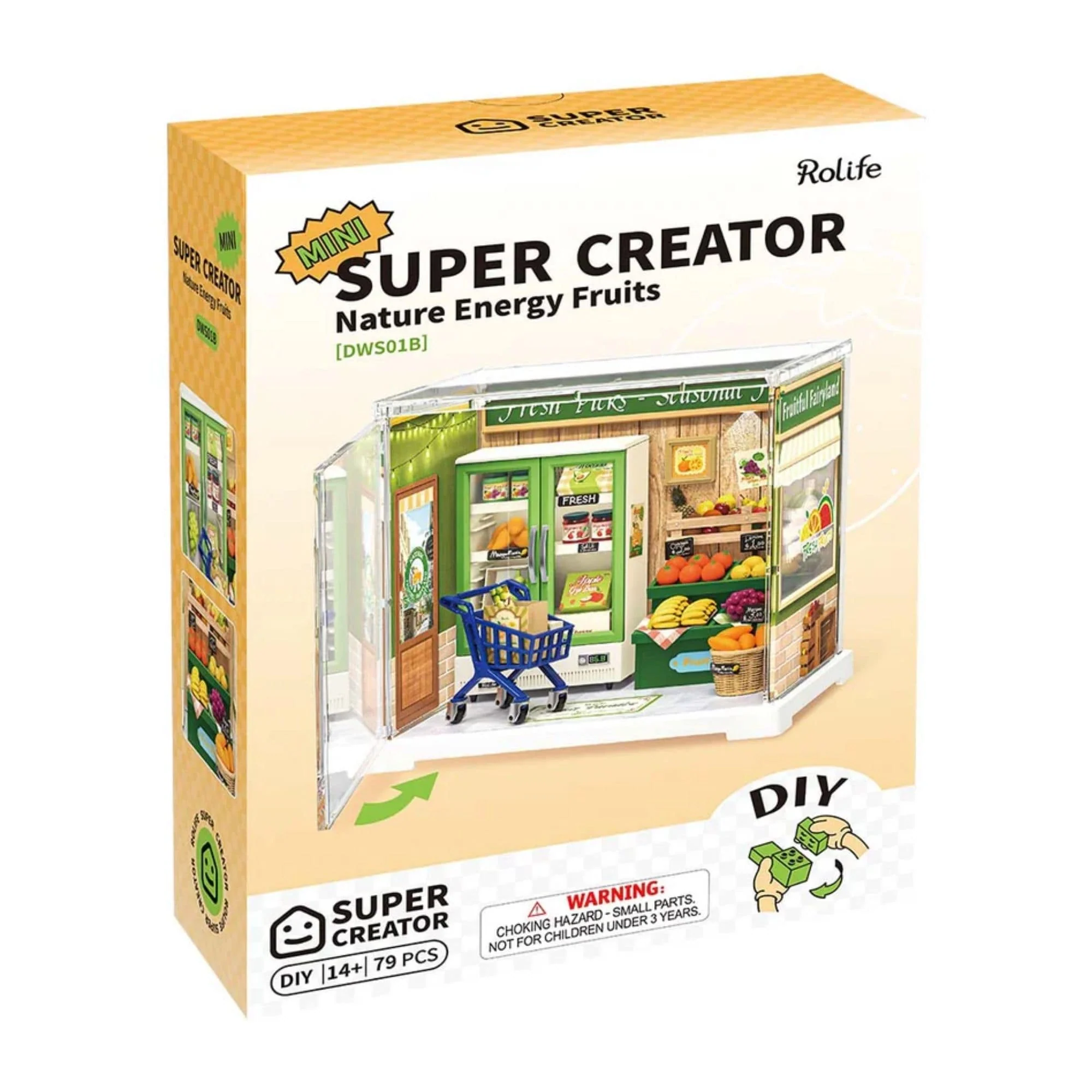 Rolife Mini Super Creator - Casas Miniatura Nature Energy Fruits - Image 7