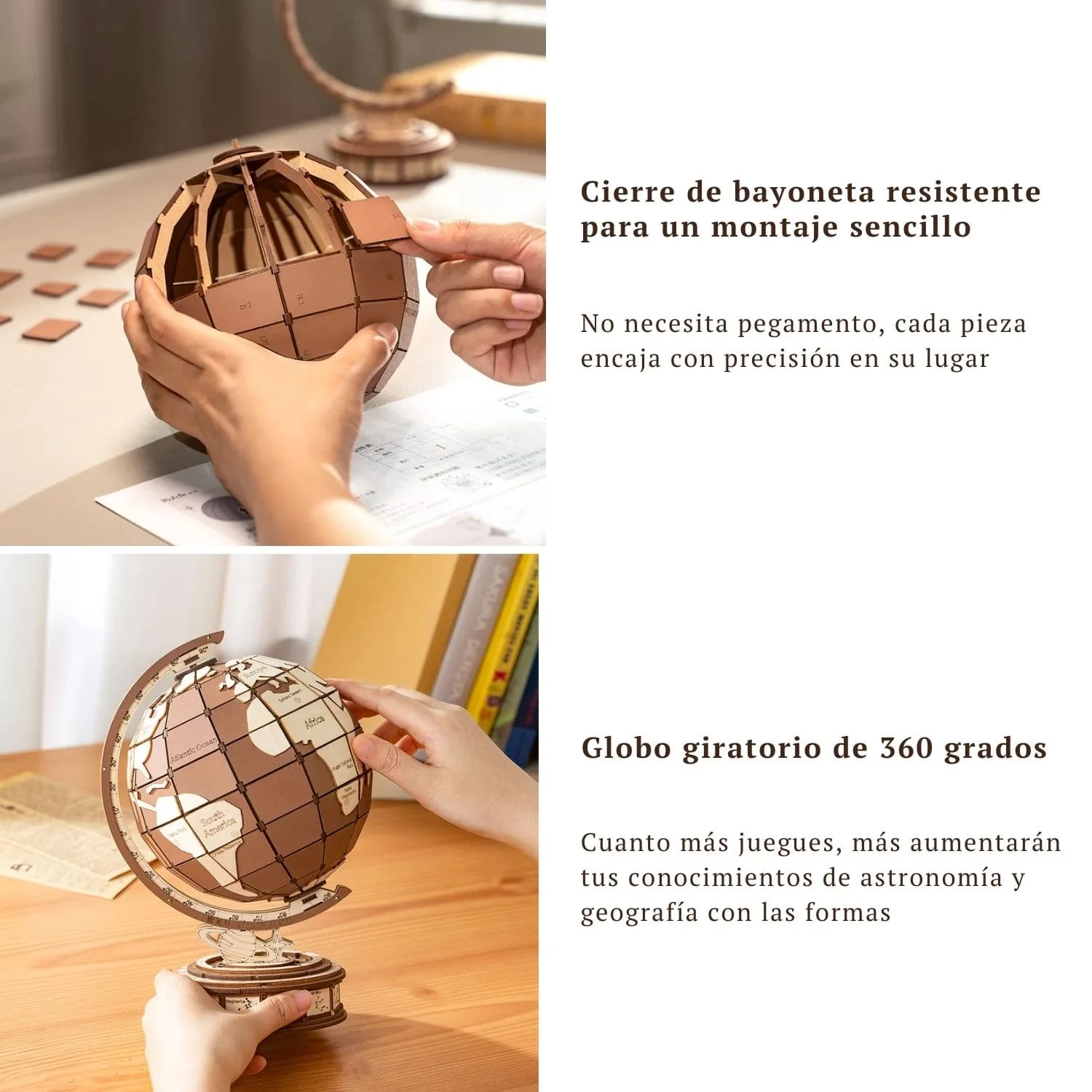 Rolife - Puzzle 3D Global Wonders Globo Terráqueo - Image 6