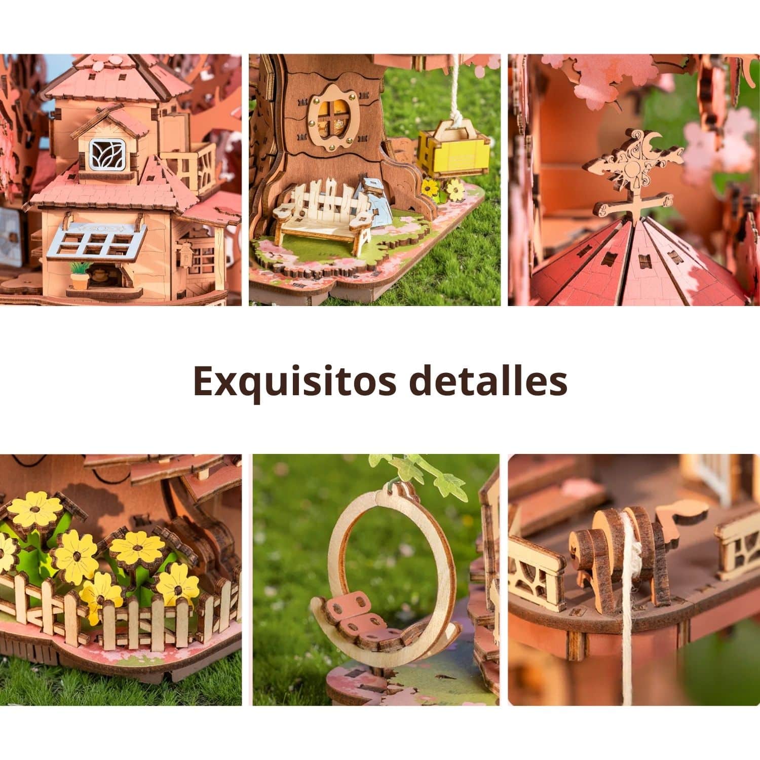 Rolife - Puzzle 3D Sakura Tree House - Image 6