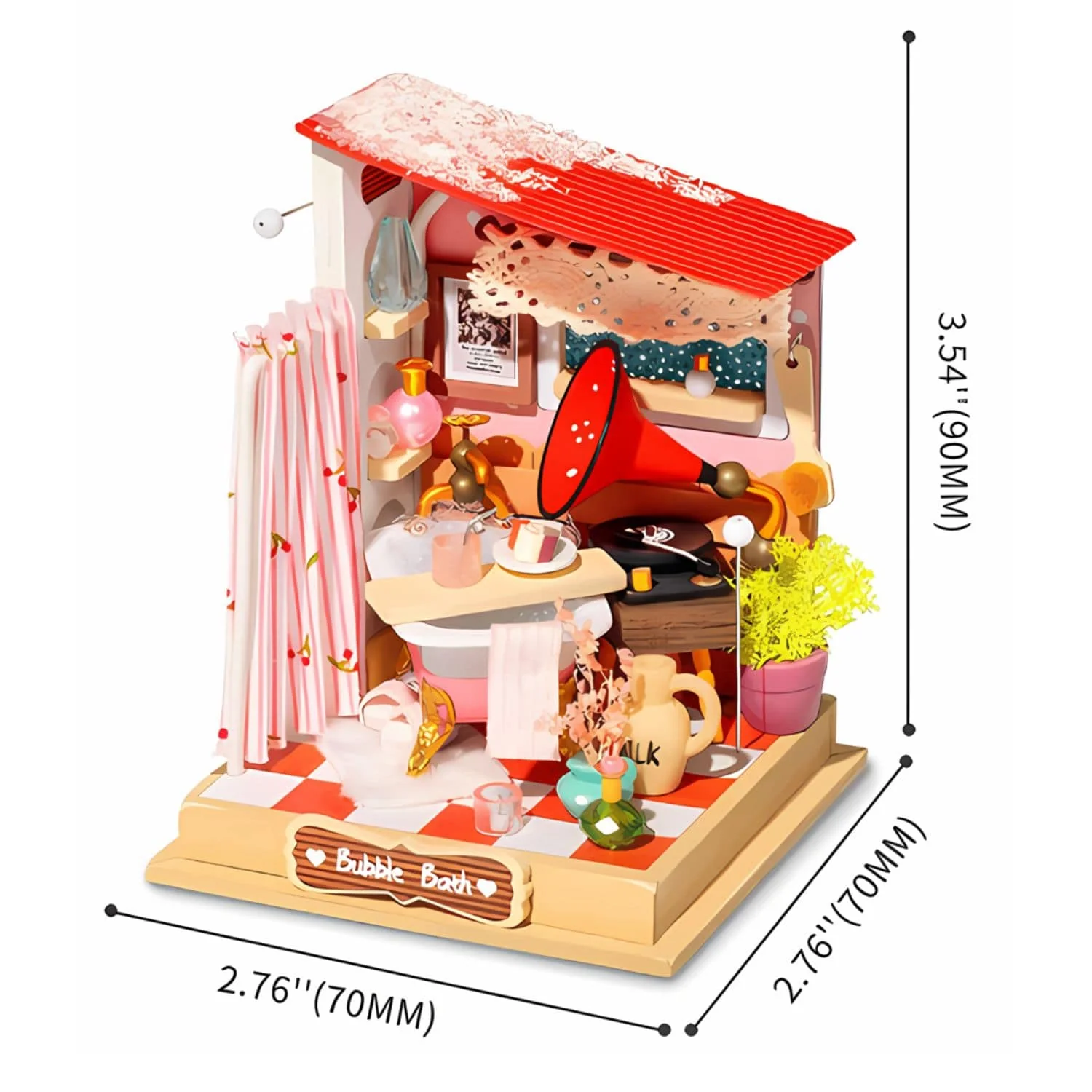 Rolife Secret World - Miniatura Armable Bubble Bath - Image 4