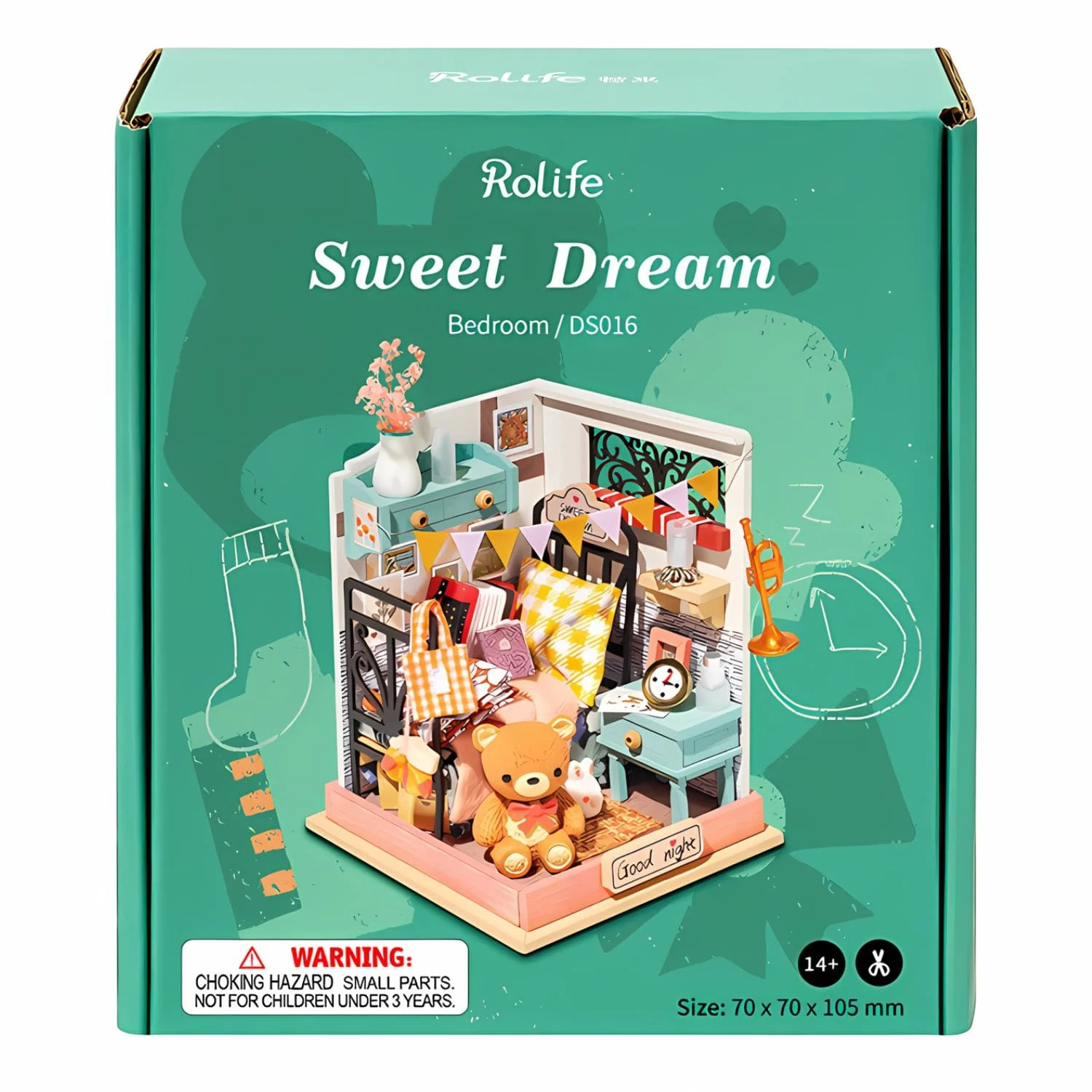 Rolife Secret World - Miniatura Armable Sweet Dream (Bedroom) - Image 3