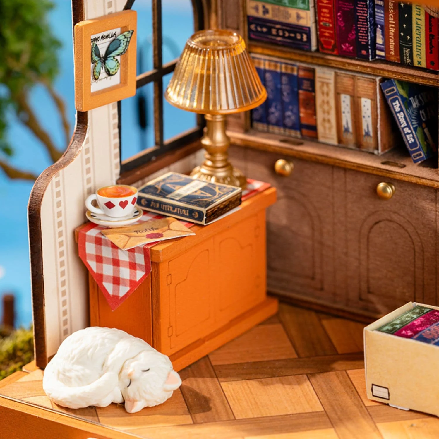 Rolife Secret World - Miniatura Armable The Muse Bookshop - Image 5