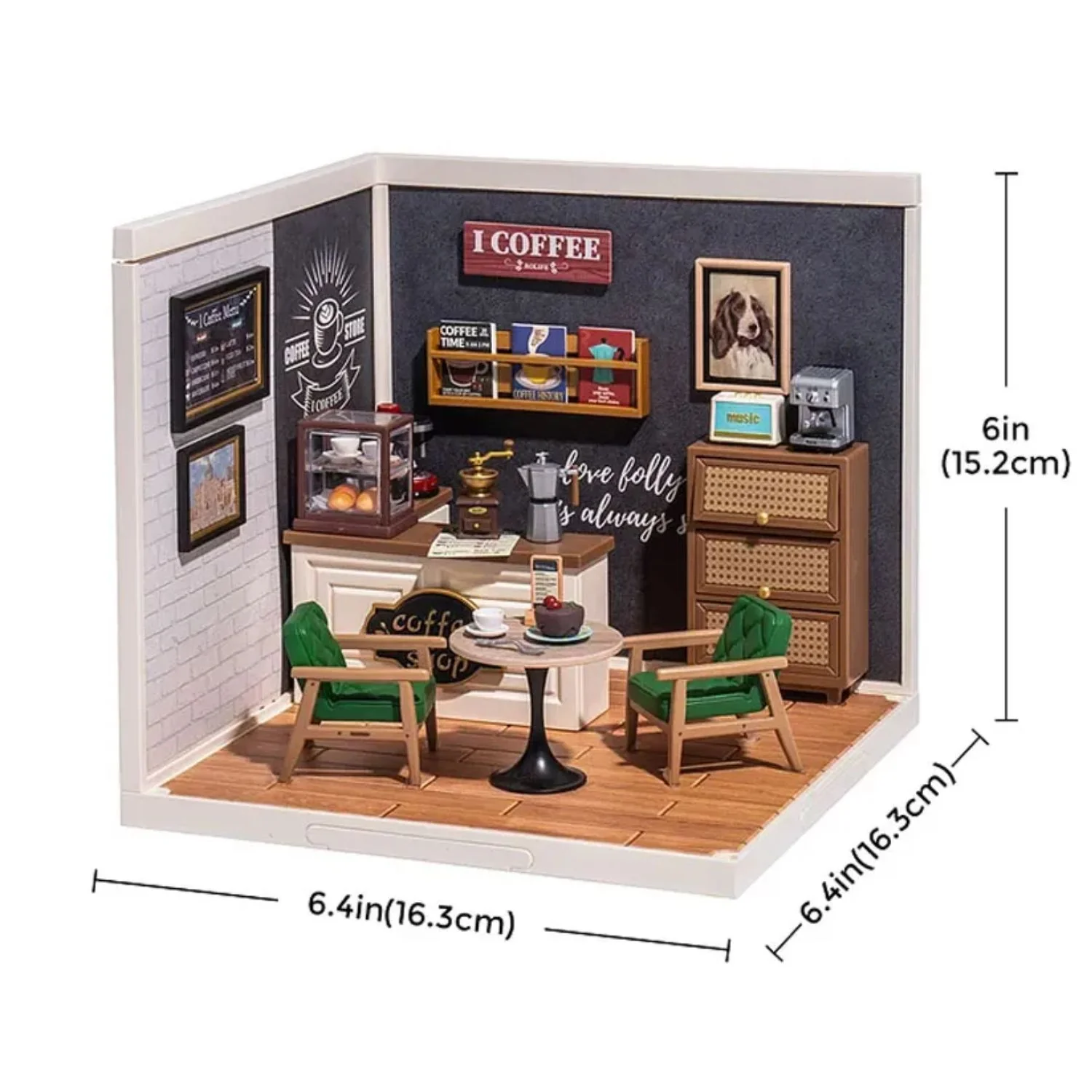 Rolife Super Creator - Casas Miniatura Breezy Time Café - Image 3