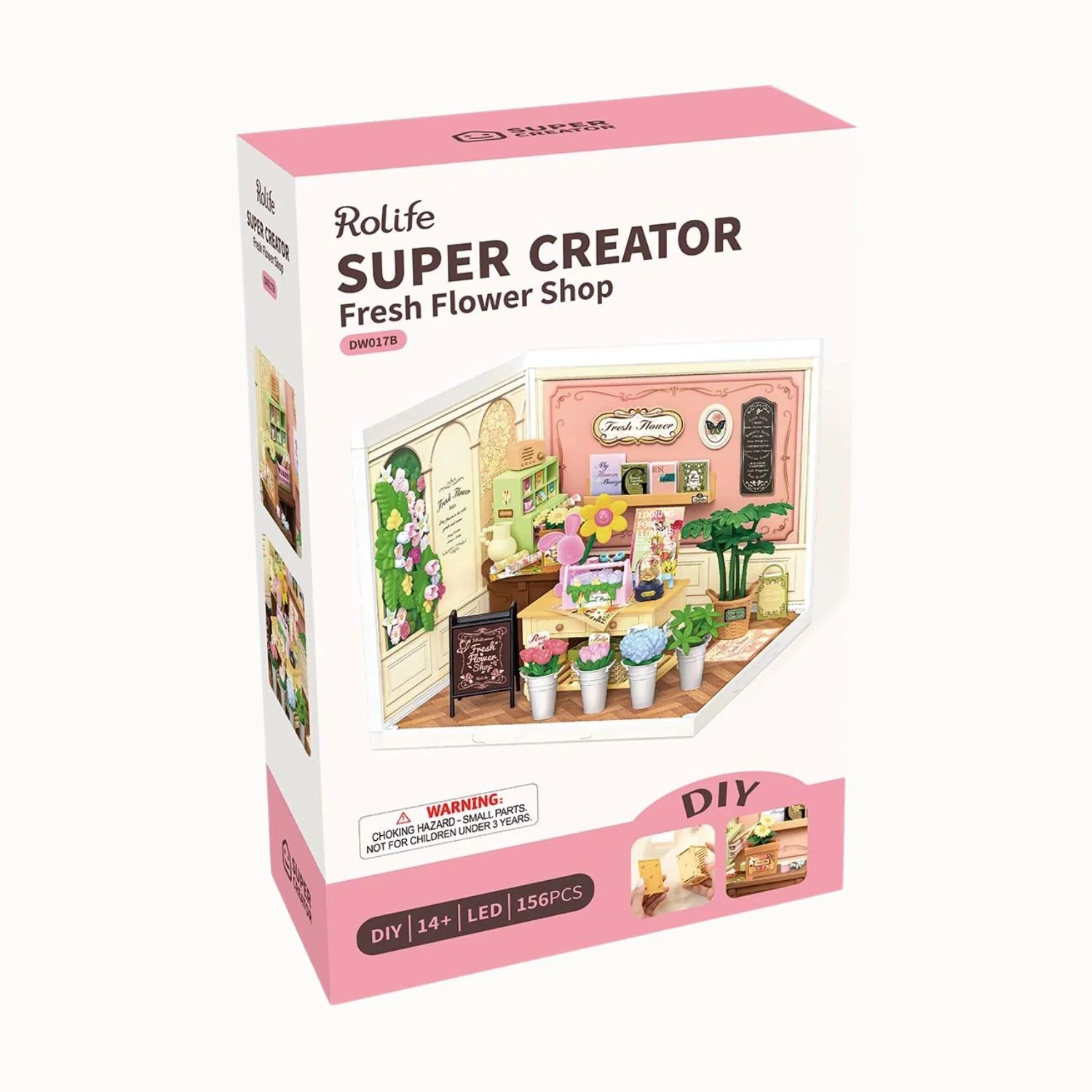 Rolife Super Creator - Casas Miniatura Fresh Flower Shop - Image 7