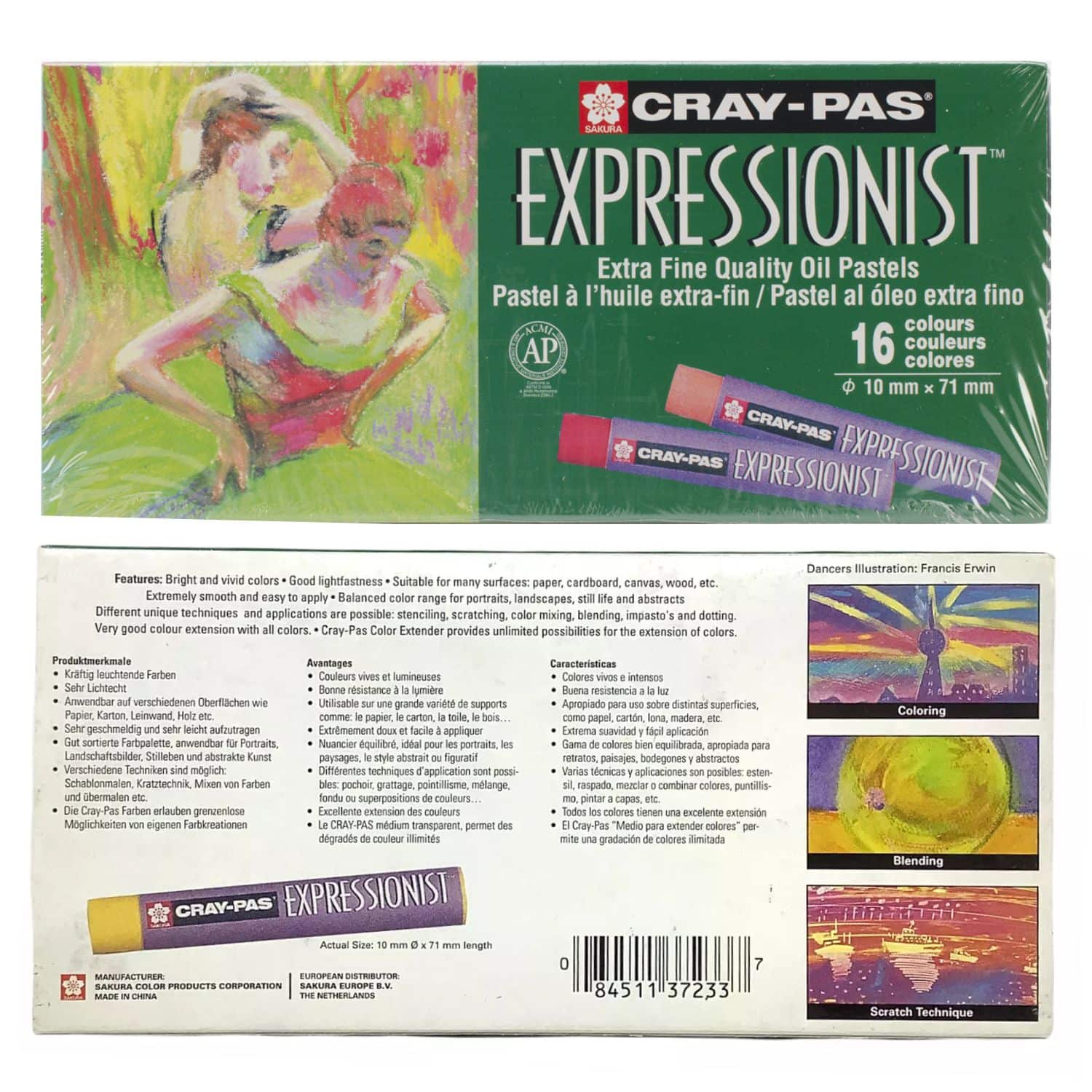 Sakura Cray-Pas - Set 16 Pasteles al Óleo Expressionist - Image 8
