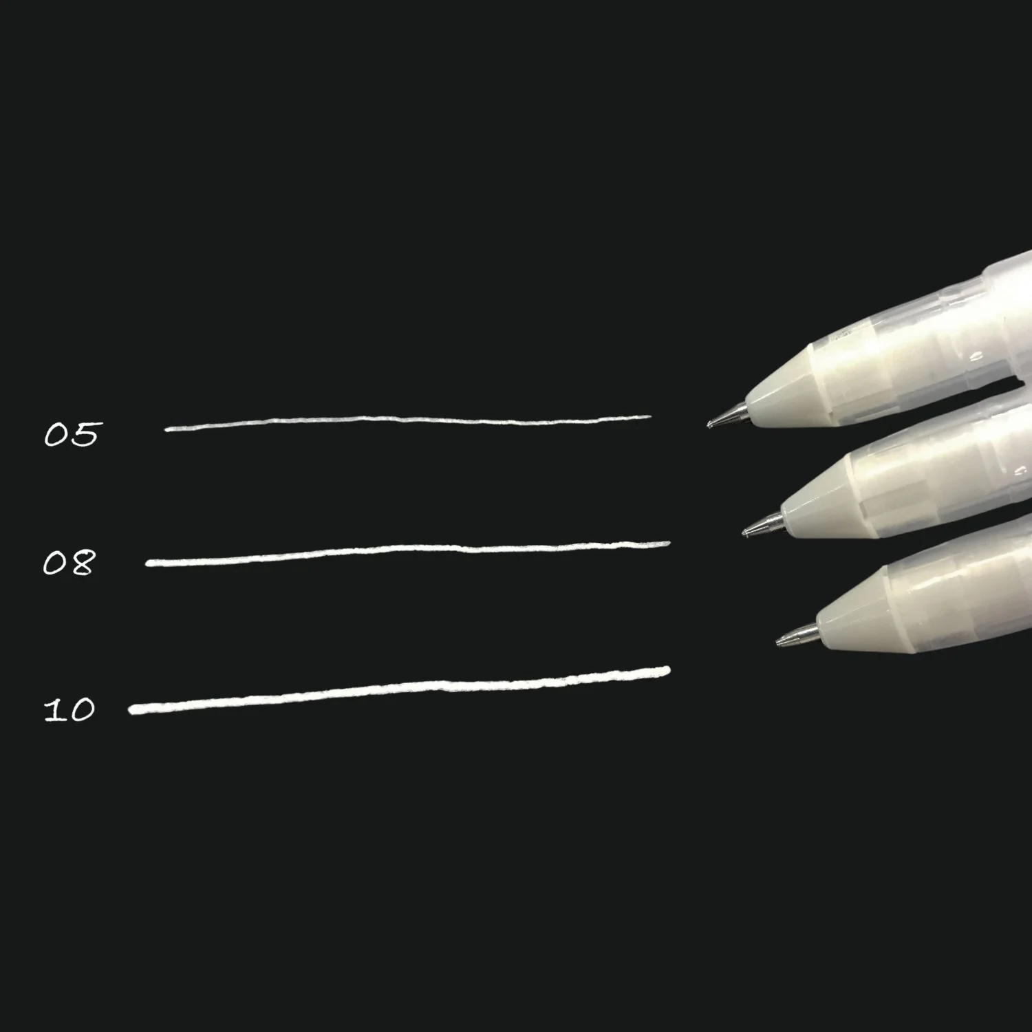 Sakura Gelly Roll - Set 3 Lápices Tinta Gel Blancos - Image 5