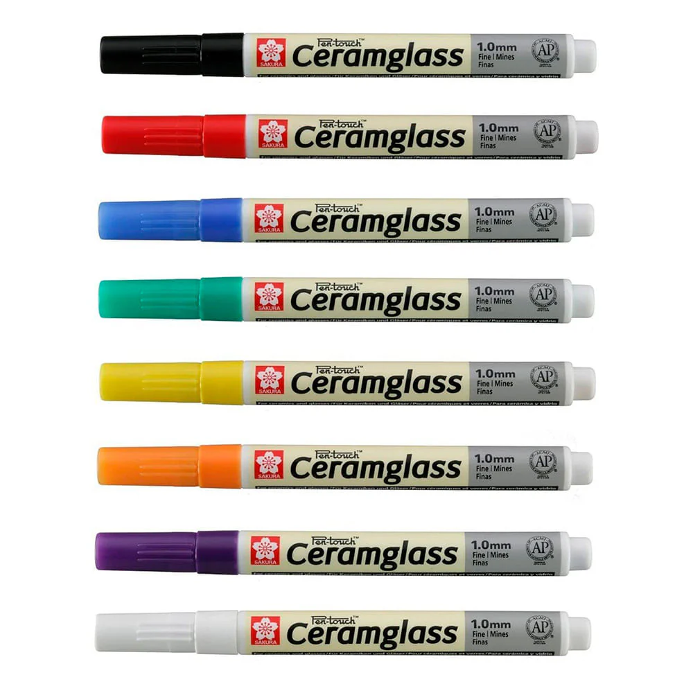 Sakura PenTouch Ceramglass - Set 8 Marcadores para Cerámica 1 mm - Image 3