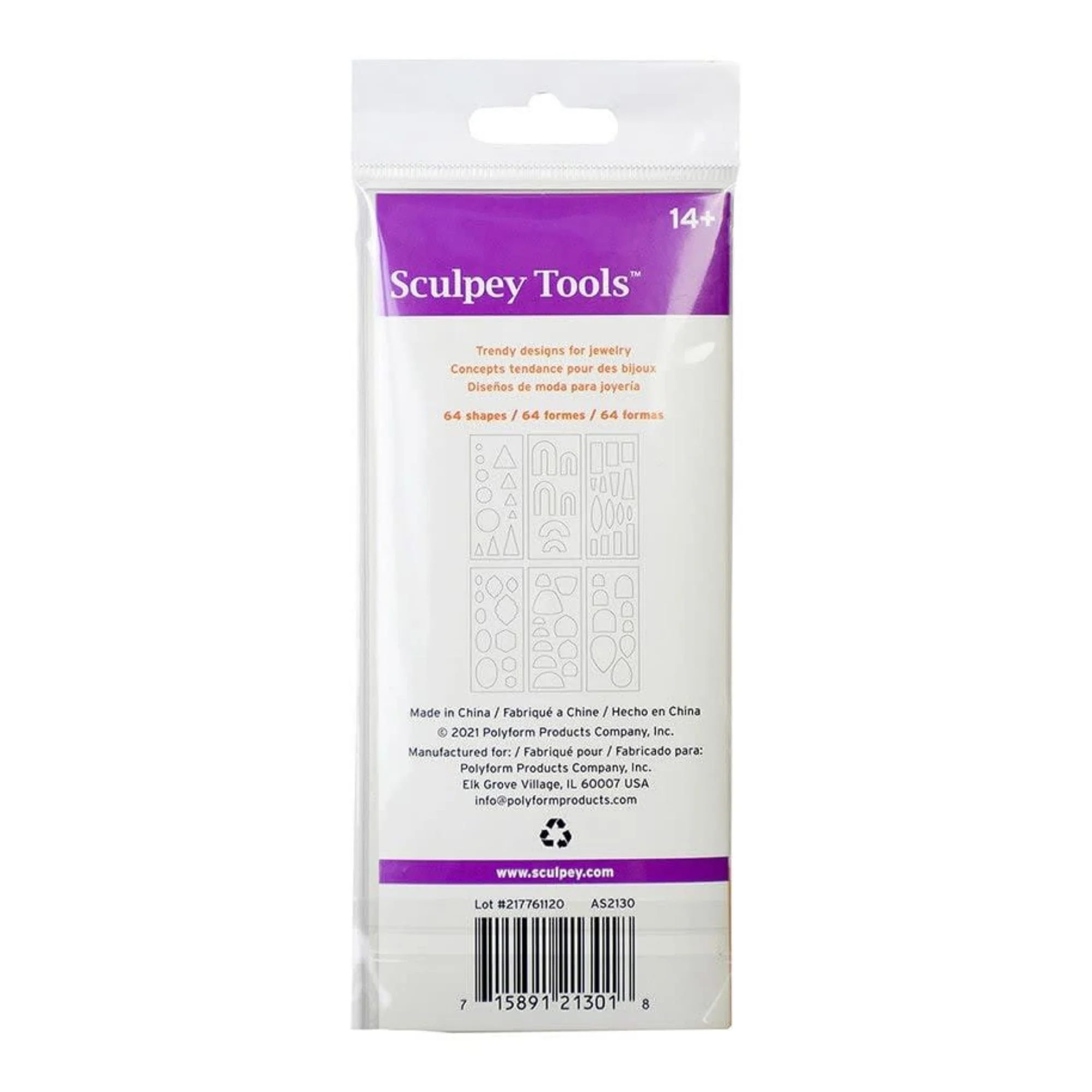 Sculpey Tools - Set 6 Plantillas de Diseño de Joyas Jewellery Design Template - Image 8