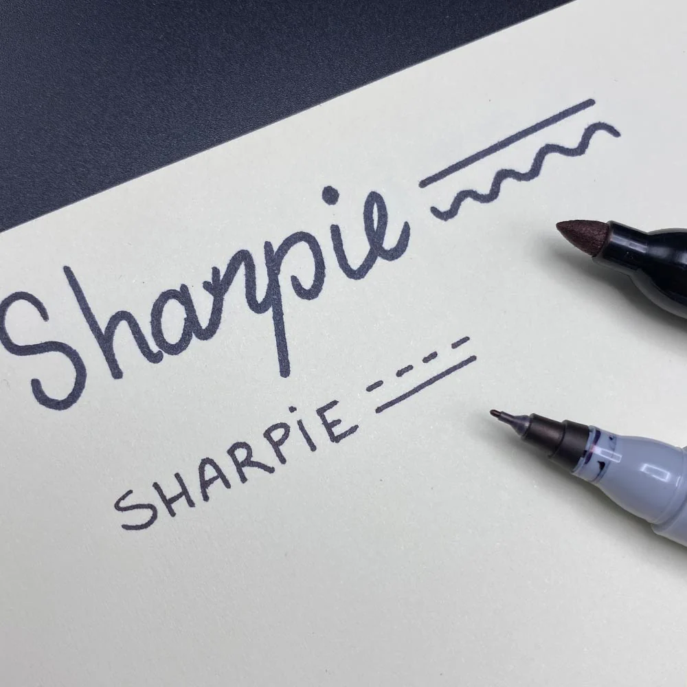 Sharpie - Pack 12 Marcadores Permanentes Doble Punta Fina y Ultra Fina - Image 2