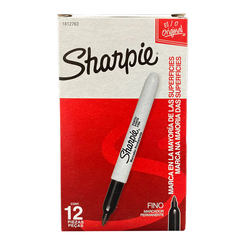 Sharpie - Pack 12 Marcadores Permanentes Punta Fina - Image 7