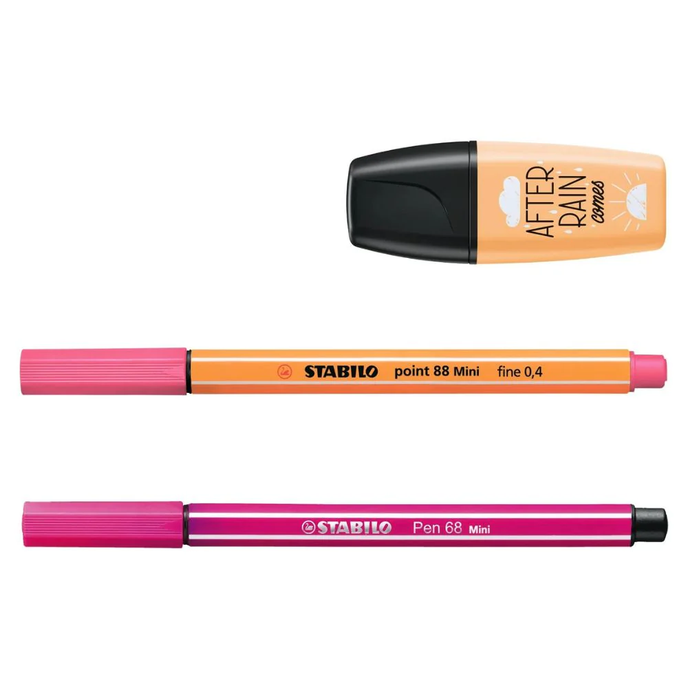 Stabilo Boss - Kit Destacadores y Tiralíneas Pastel Love - Image 3