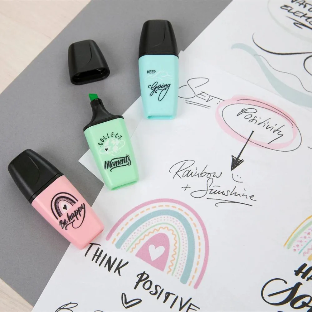 Stabilo Boss - Kit Destacadores y Tiralíneas Pastel Love - Image 6