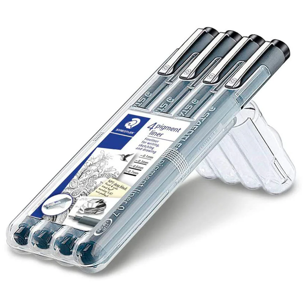 Staedtler - Set 4 Tiralíneas Pigment Liner - Image 2