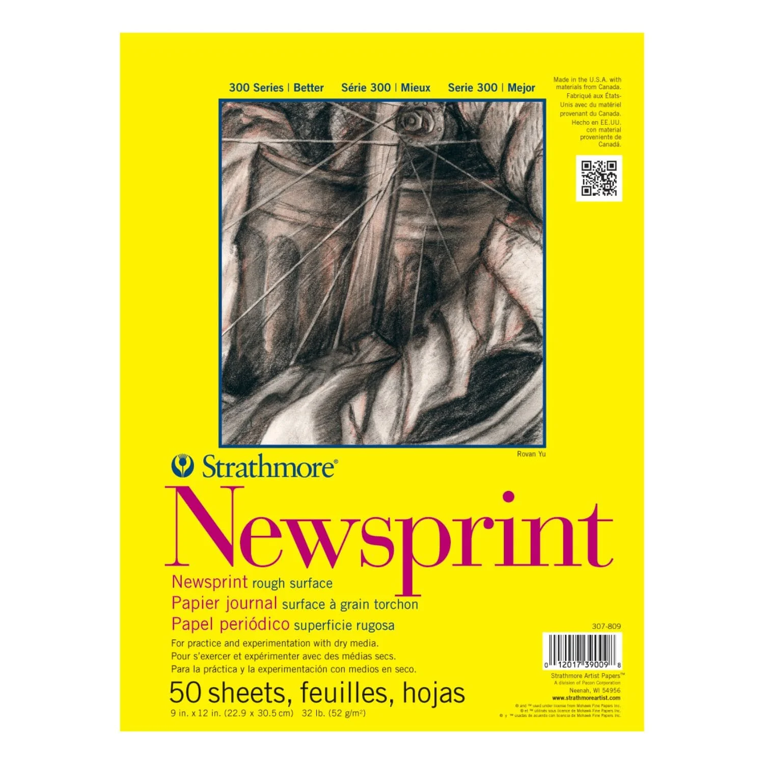 Strathmore 300 Series - Block Newsprint 52 g/m2 - Image 9