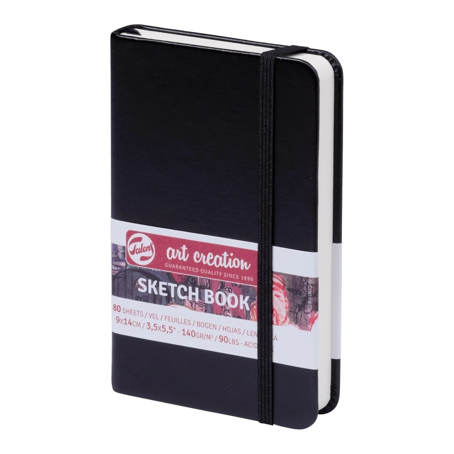 Talens Art Creation Sketch Book - Libreta 80 Hojas 140 g/m2 Black - Image 5