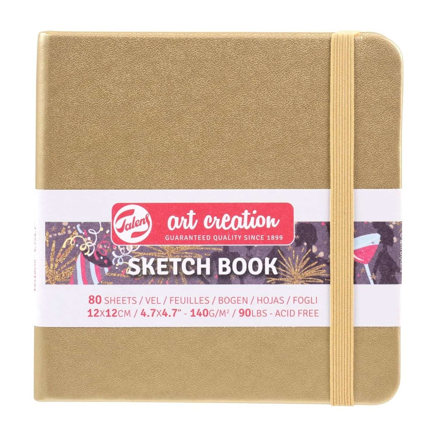 Talens Art Creation Sketch Book - Libreta 80 Hojas 140 g/m2 Dorada - Image 8