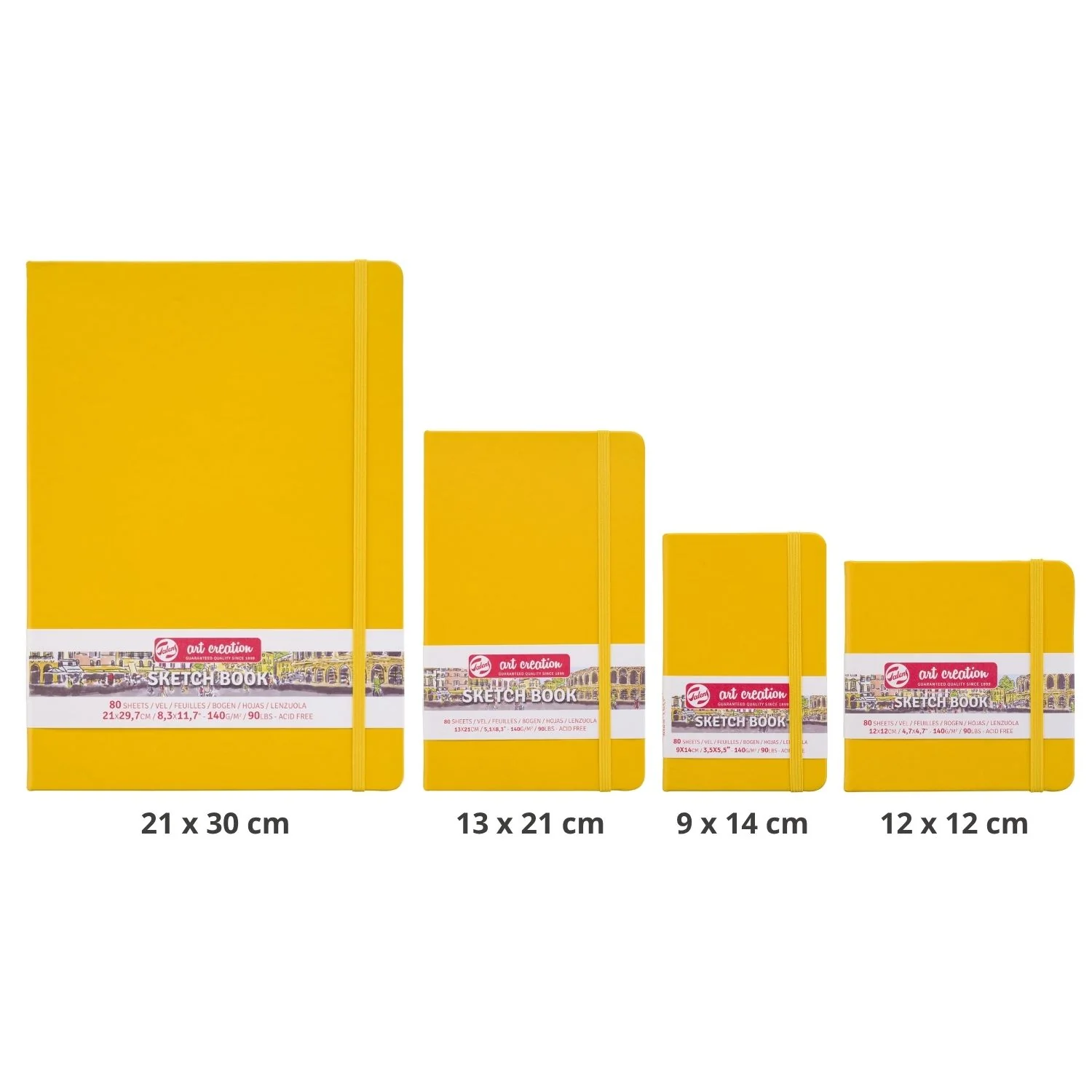 Talens Art Creation Sketch Book - Libreta 80 Hojas 140 g/m2 Golden Yellow - Image 6