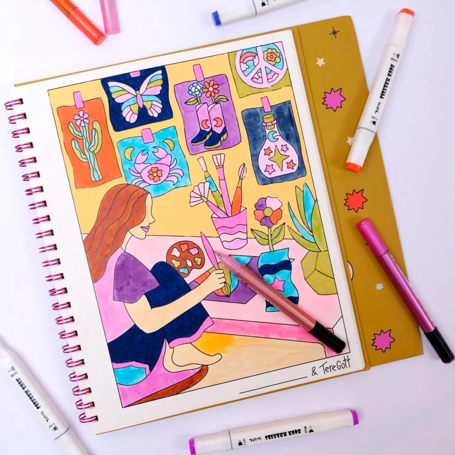 Tere Gott - Libro para Colorear Queen - Image 5
