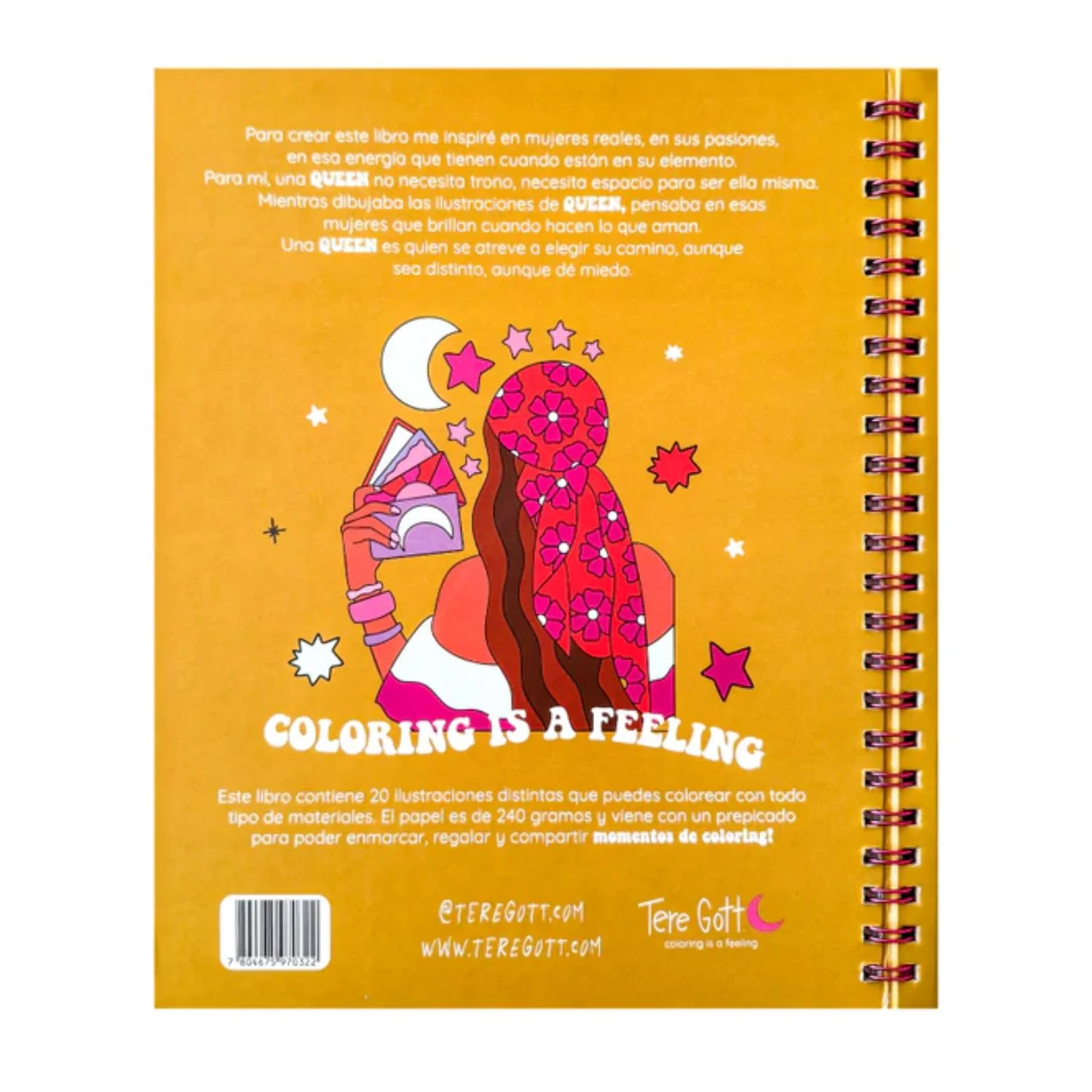 Tere Gott - Libro para Colorear Queen - Image 7