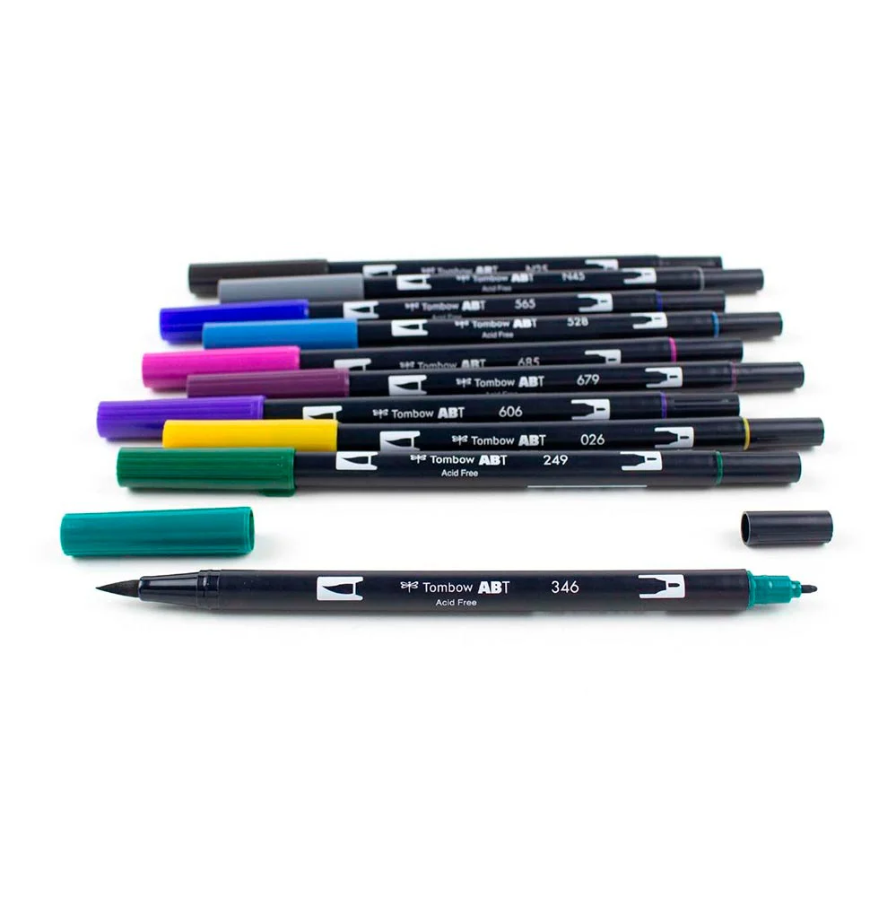 Tombow Dual Brush - Set 10 Marcadores Bohemian - Image 4