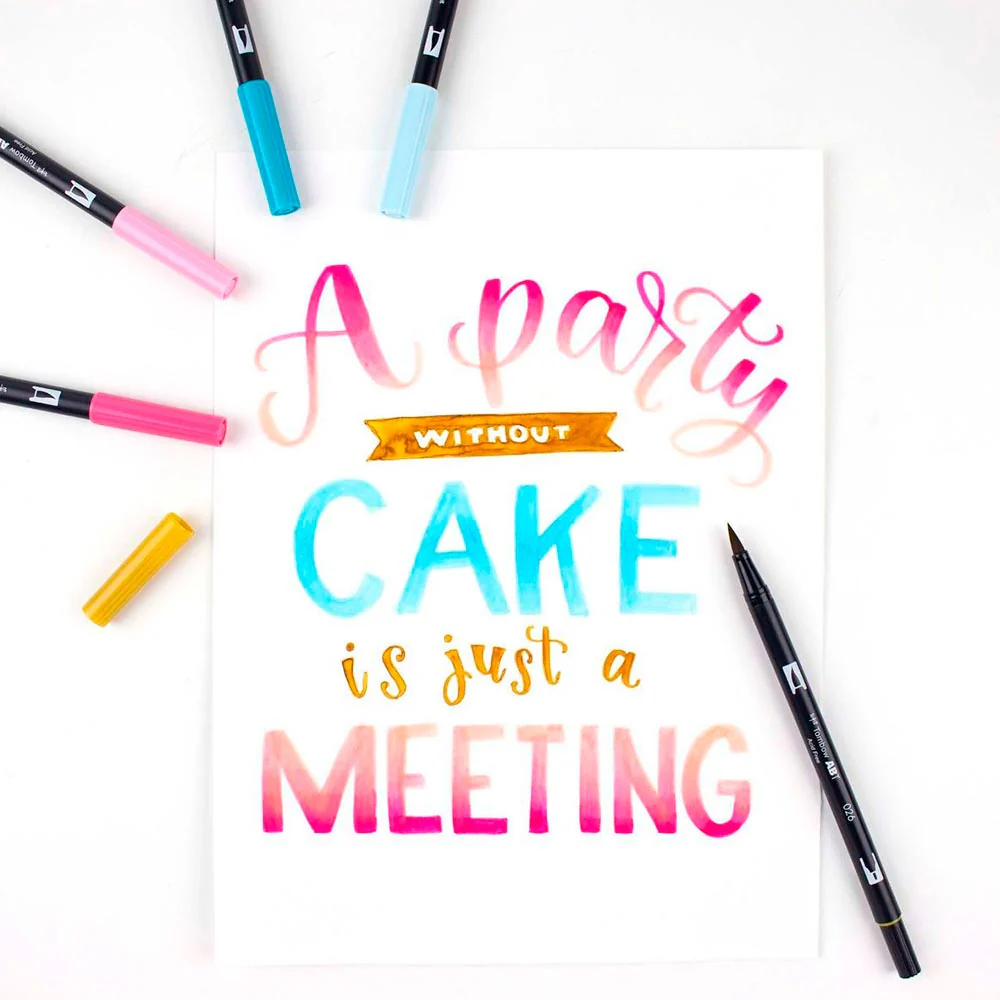 Tombow Dual Brush - Set 10 Marcadores Celebration - Image 6