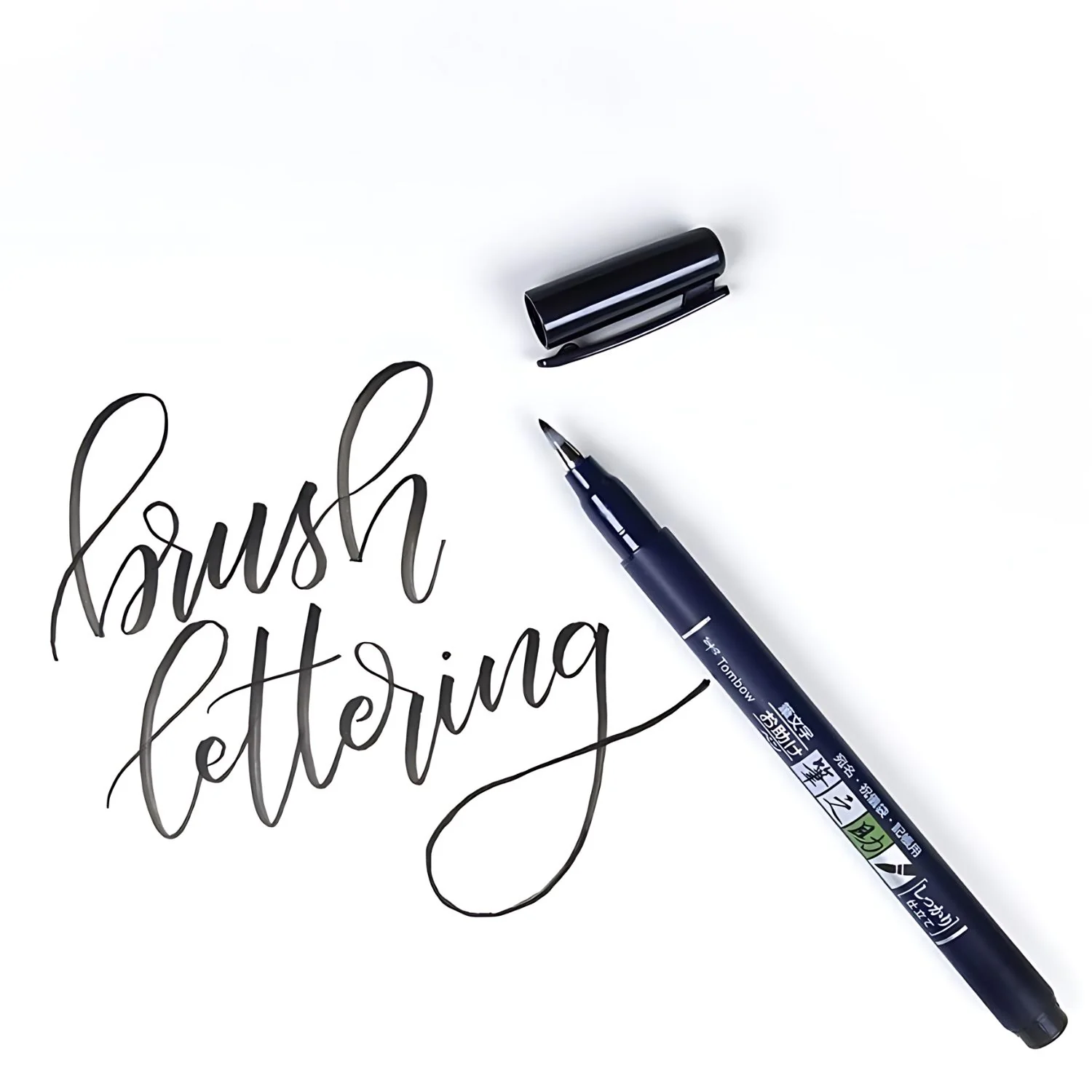 Tombow Fudenosuke - Lápiz de Caligrafía Punta Dura, Negro - Image 5