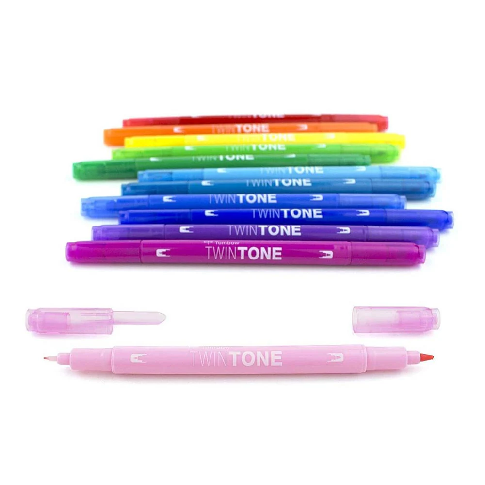 Tombow TwinTone - Set 12 Marcadores Rainbow - Image 4