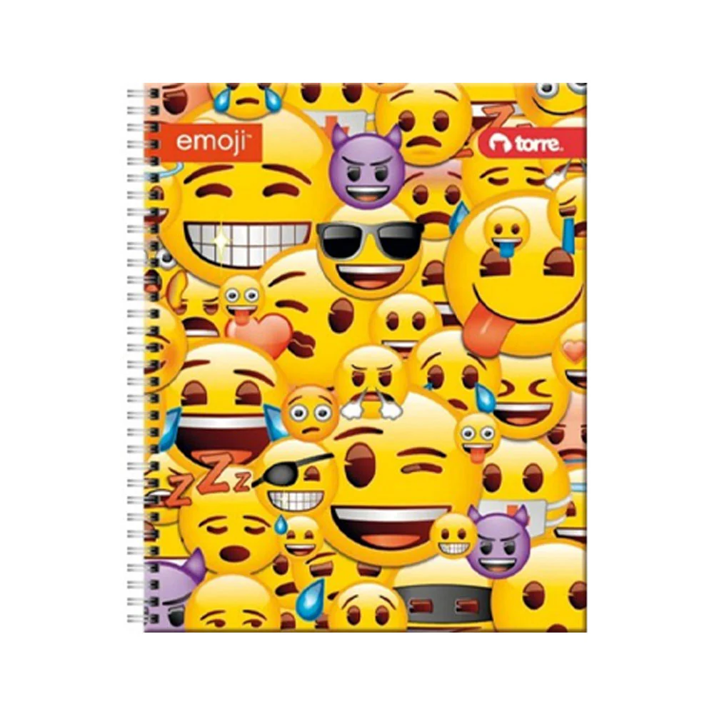 Torre - Cuaderno Universitario Clásico Emoji 7 mm 100 h - Image 3