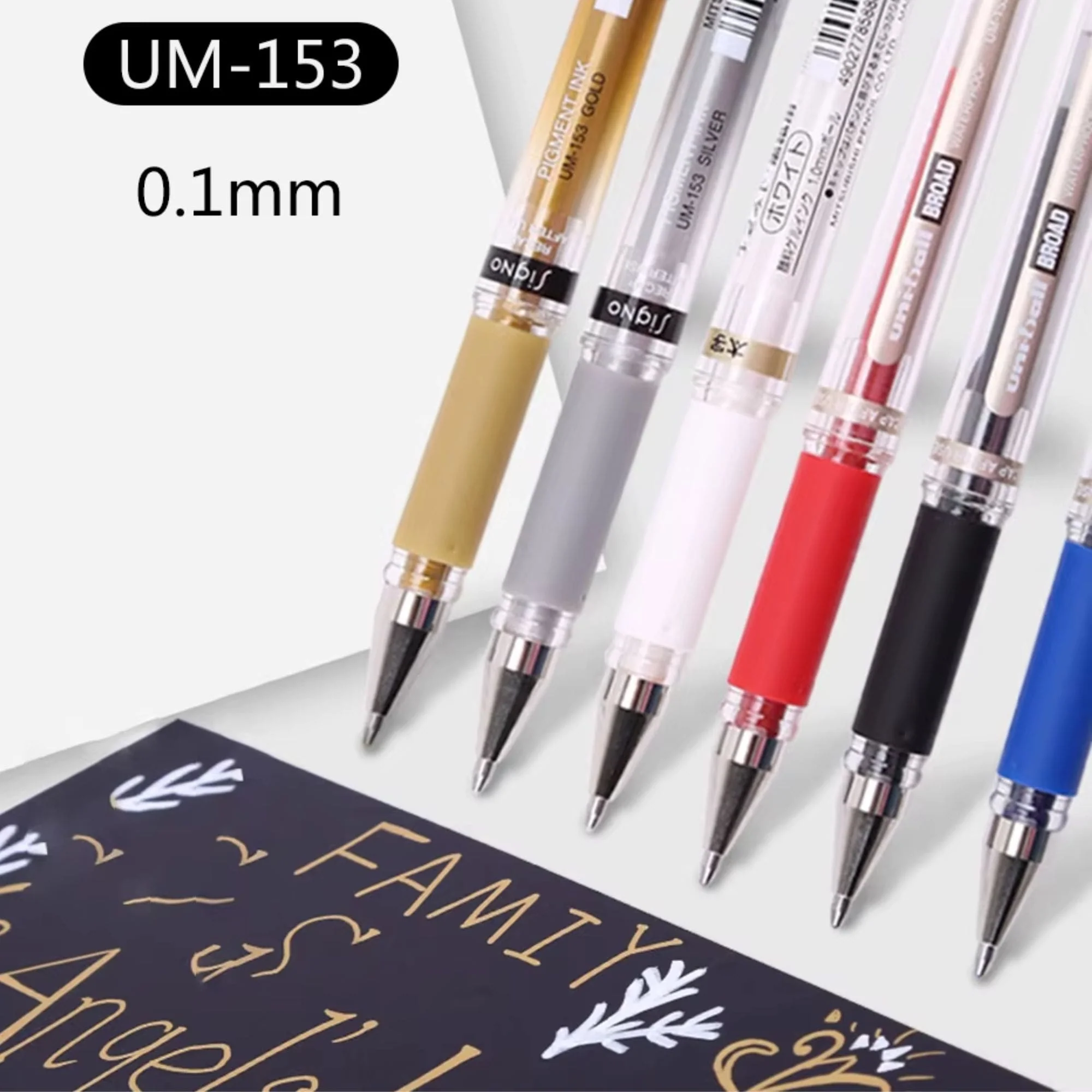 Uni-ball - Roller Tinta Gel SIGNO UM-153  Punta 1.0 mm - Image 2