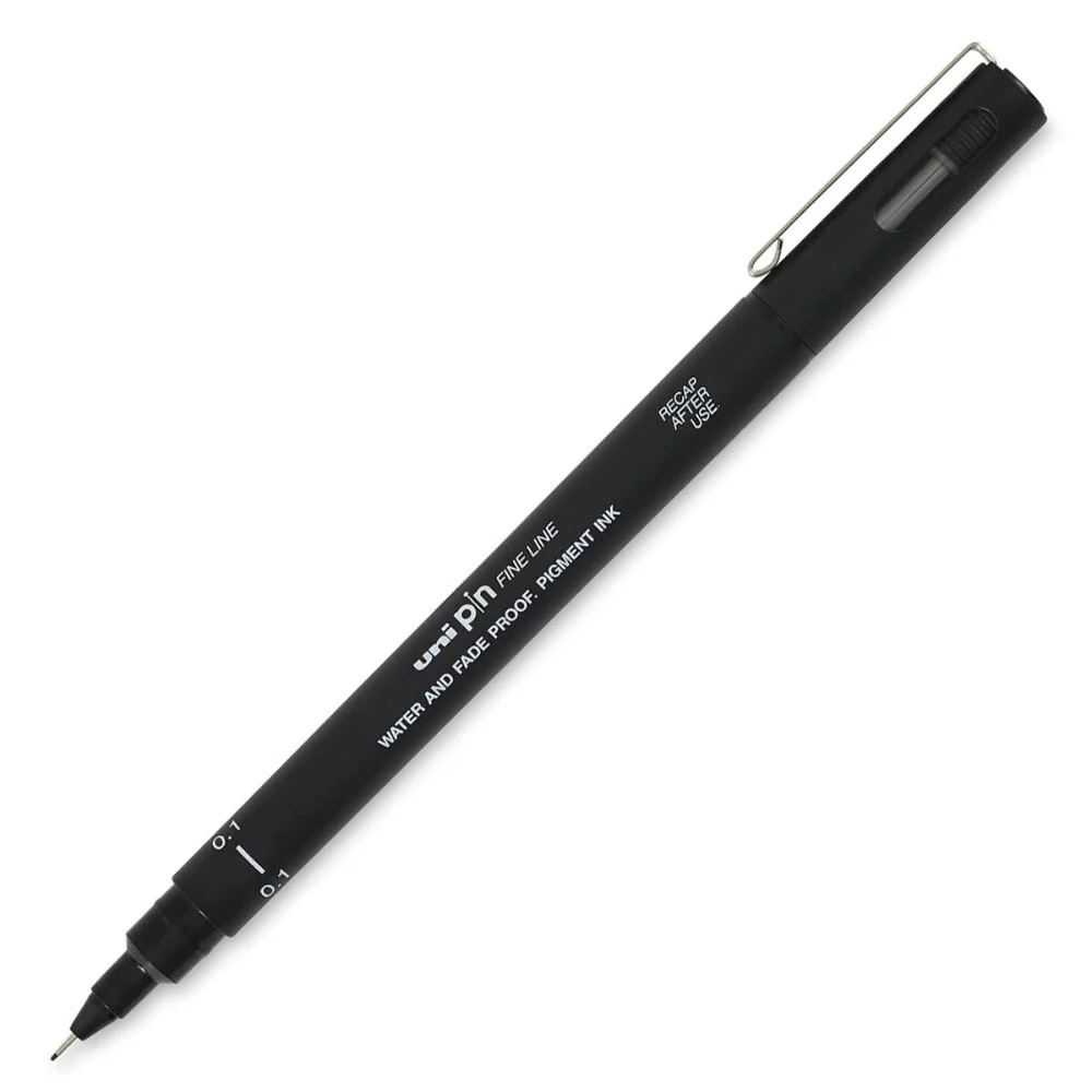 Uni Pin - Tiralíneas Fine Line Negro - Image 11