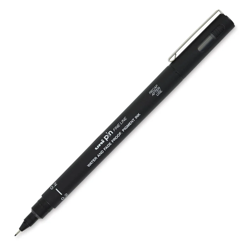 Uni Pin - Tiralíneas Fine Line Negro - Image 12