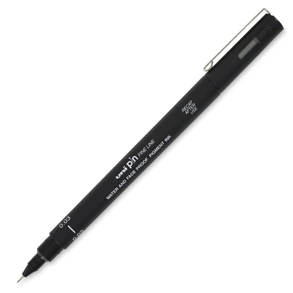 Uni Pin - Tiralíneas Fine Line Negro - Image 9