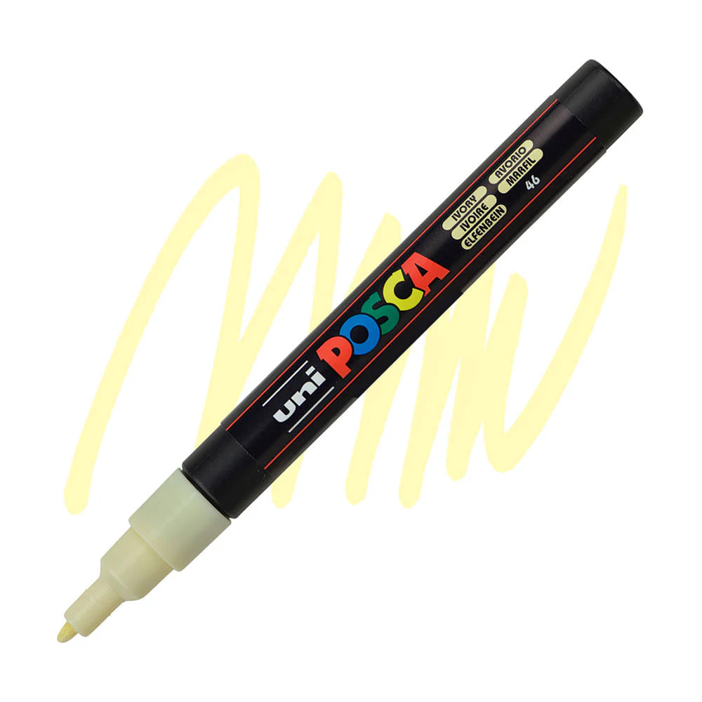 Uni Posca PC-3M Pastel  - Set 8 Marcadores Punta Fina - Image 6