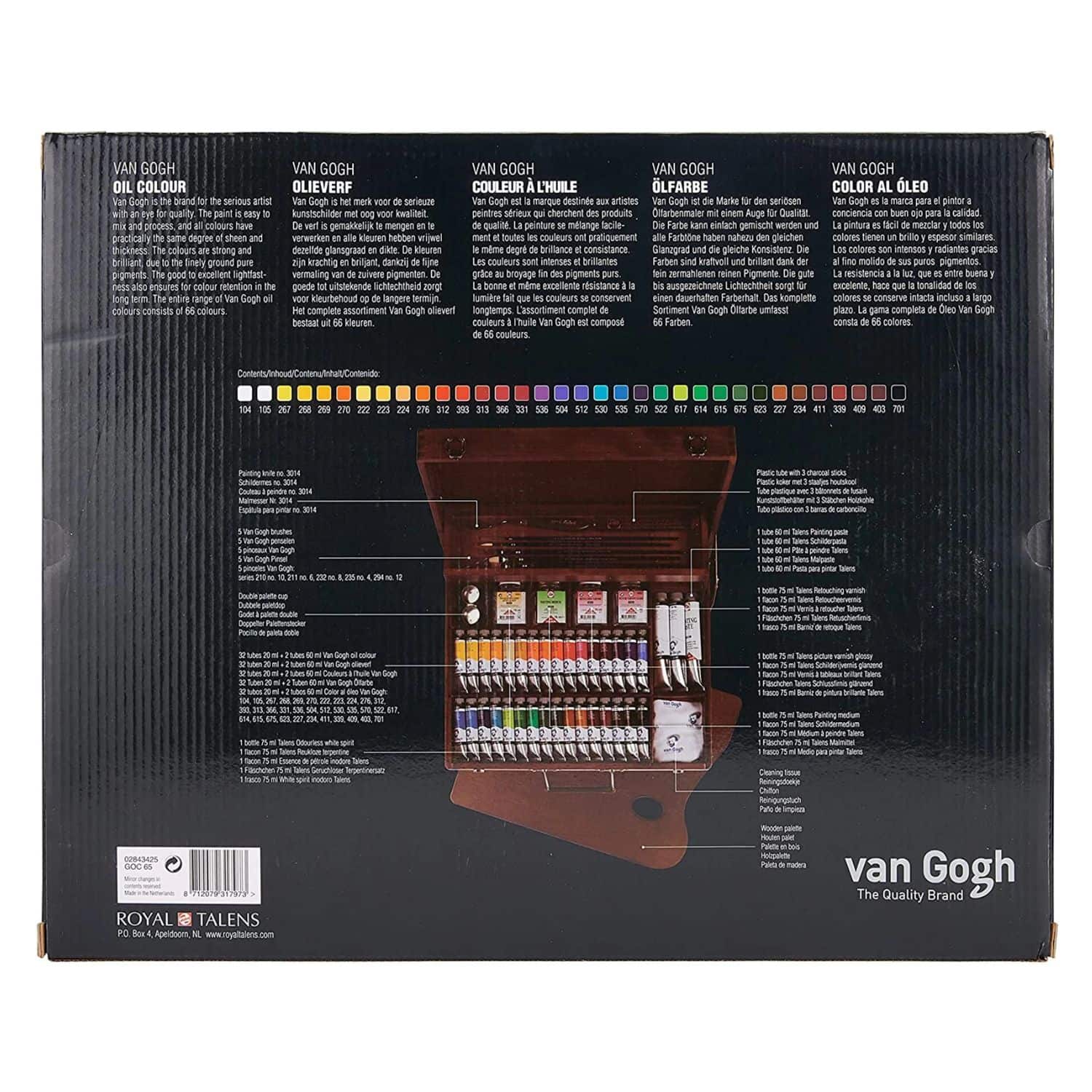 Van Gogh Oil Colour - Kit Óleos Caja de Madera Superior 32 x 20 ml y Accesorios - Image 7