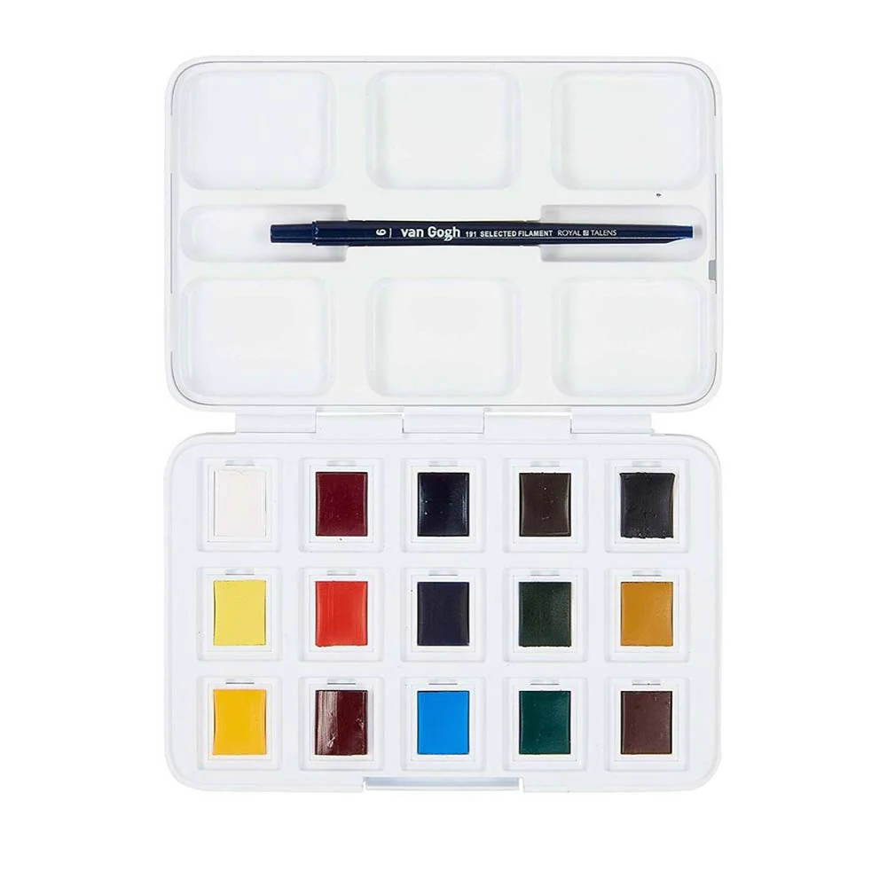 Van Gogh Pocket Box - Set 12 + 3 Acuarelas Colores Básicos - Image 2