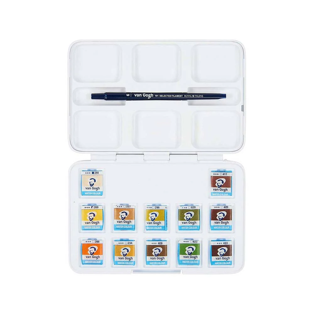 Van Gogh Pocket Box - Set 12 Acuarelas Shades of Nature - Image 2