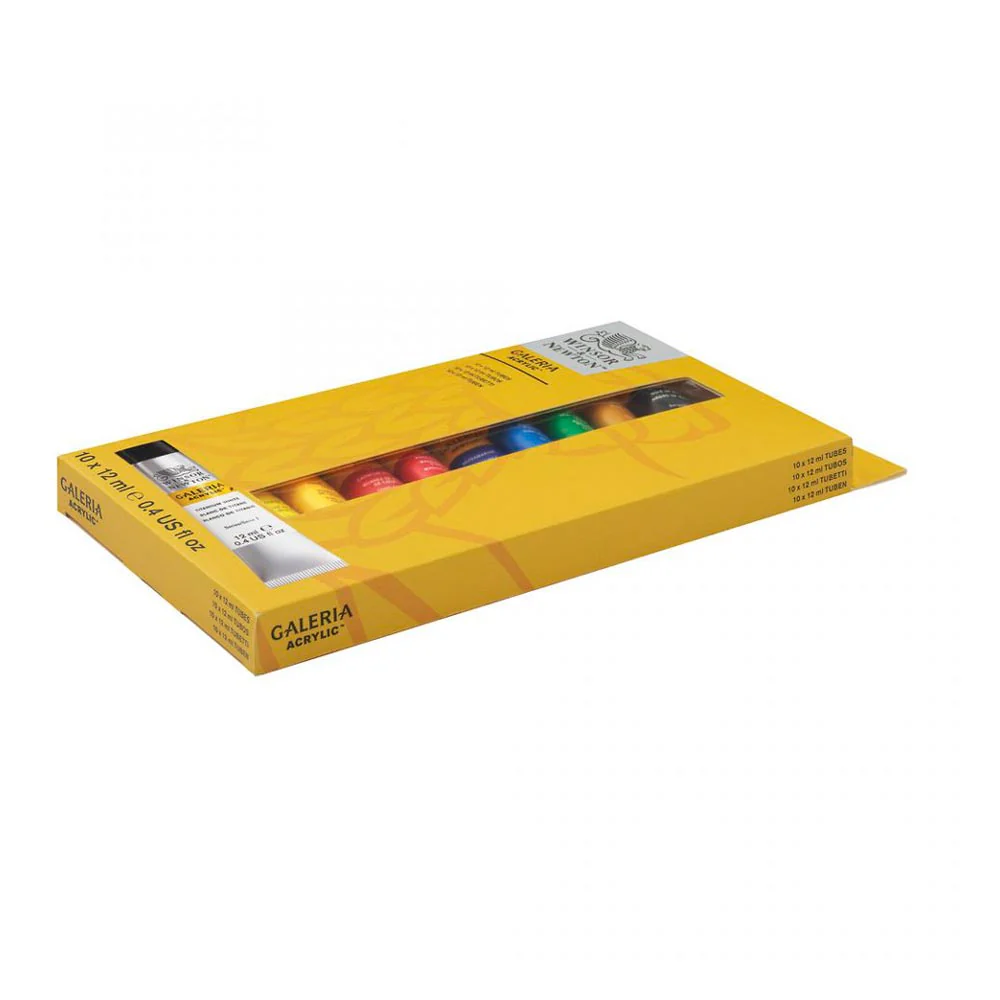 Winsor & Newton Galería - Set 10 Acrílico en Tubos de 12 ml - Image 3