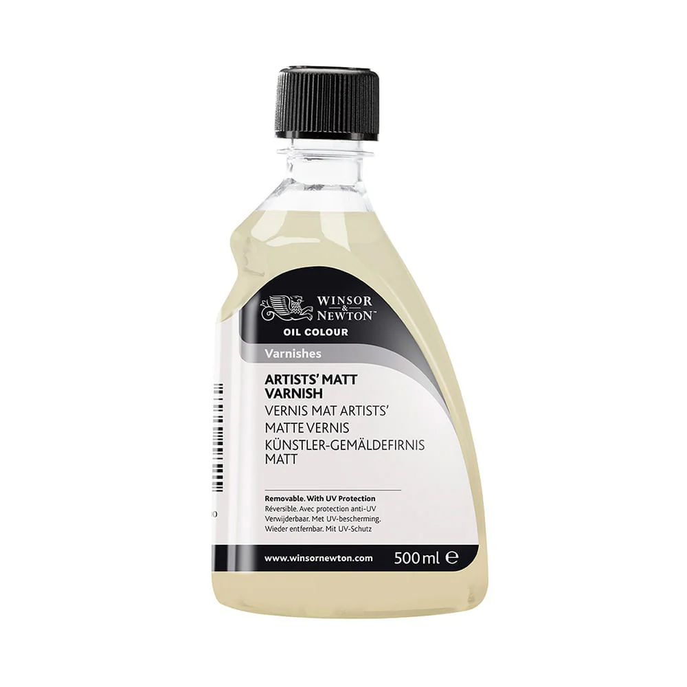 Winsor & Newton Oil Colour - Barniz Mate Botella - Image 4