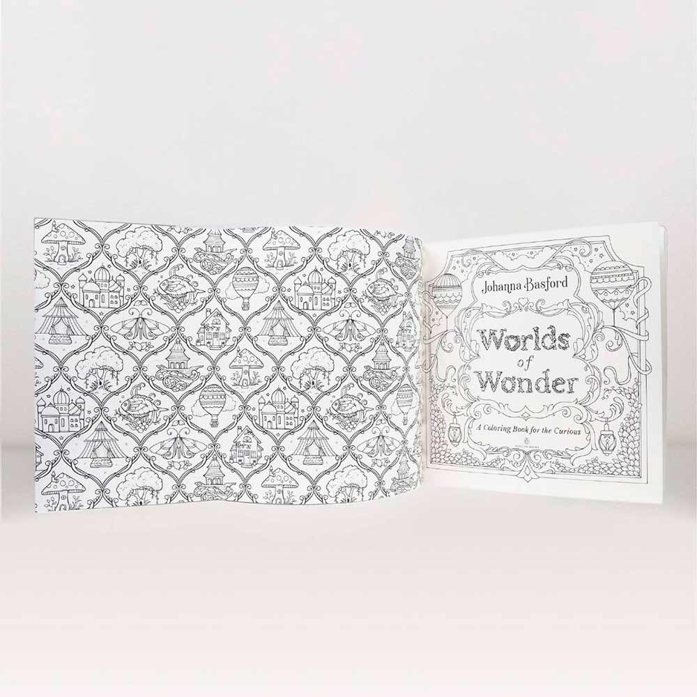 Libro para Colorear Worlds of Wonder Johanna Basford - Image 6