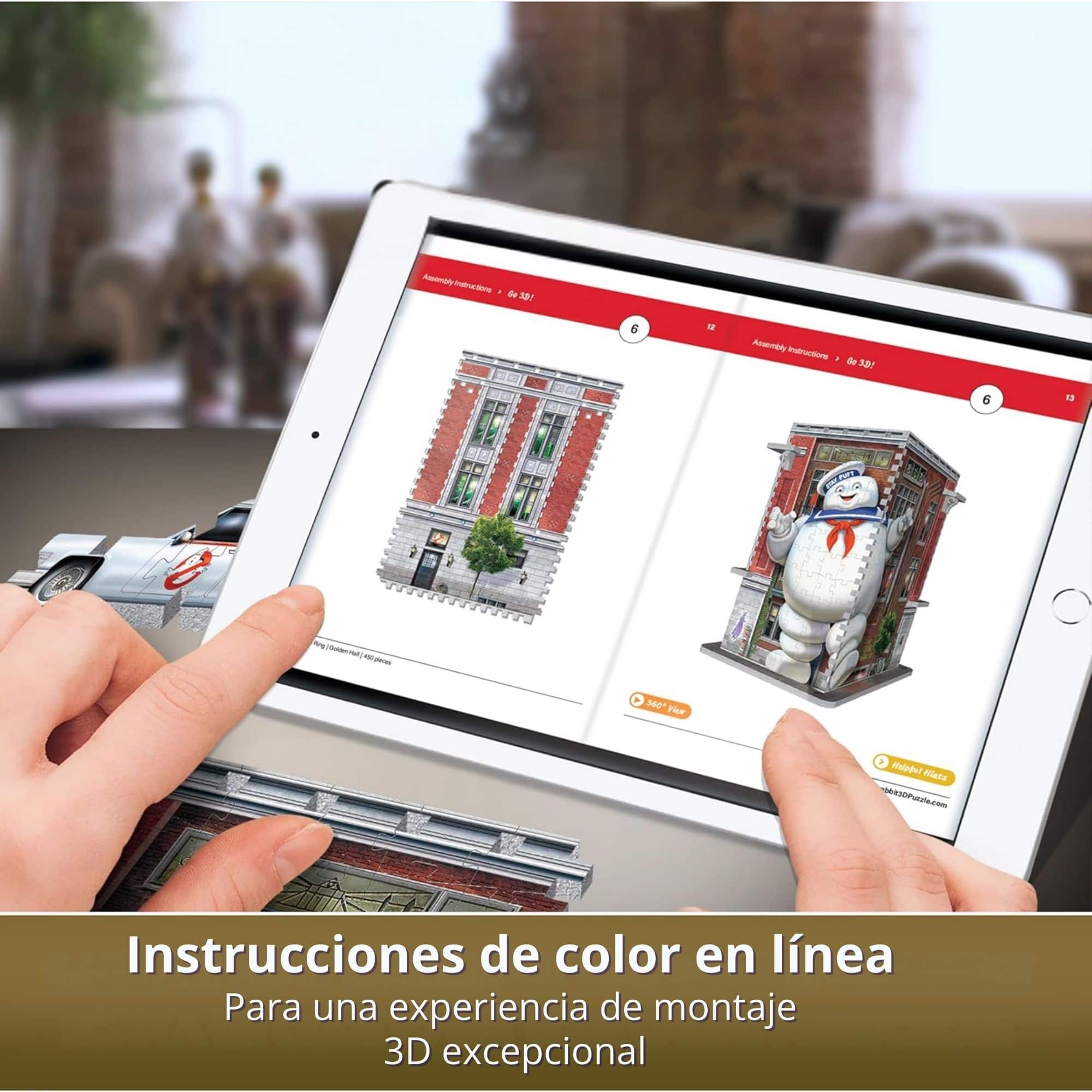 Wrebbit - Puzzle 3D Cazafantasmas Firehouse Headquarters - Image 9