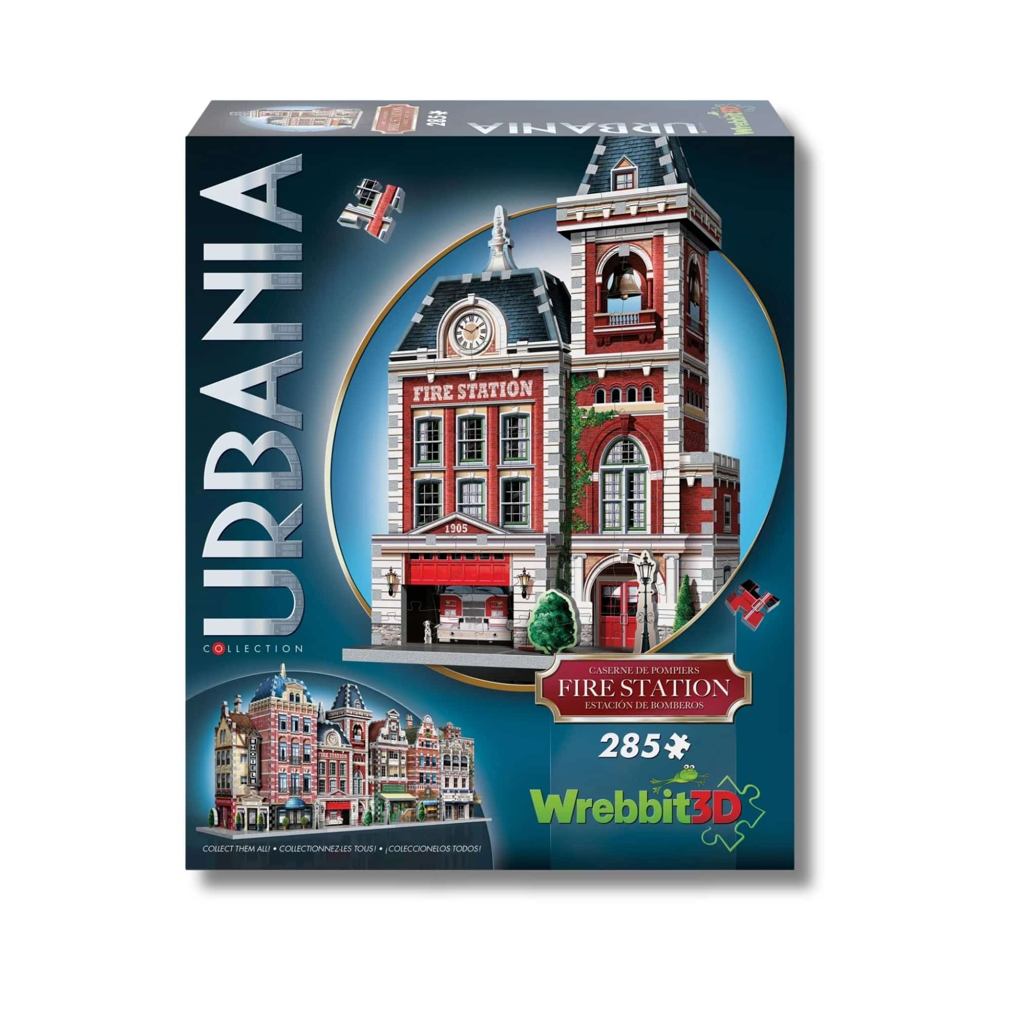 Wrebbit - Puzzle 3D Urbania Collection Fire Station - Image 8